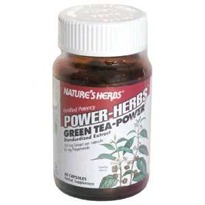  Twinlab Natures Herbs Power Herbs Green Tea Power, 60 