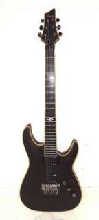 Schecter Blackjack ATX C1 FR Electric Guitar   Aged Black Satin, wth 
