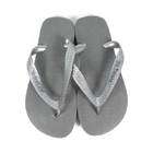 Havianas NEW HAVIANAS Kids Silver Sandals Flip Flops Shoes 11/12