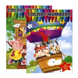  COLOR BY NUMBERS Coloring & Activity Books Case Pack 48 