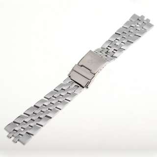   KS Official Stainless Steel Silver Color 22MM Watch Band Bracelet Pin
