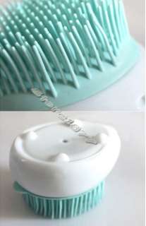 Blue Hedgehog Body Bath shampoo massage brush h118b  