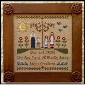    In The Beginning   Cross Stitch Pattern Arts, Crafts & Sewing