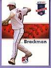 2008 Tristar Rookie Reds Yankees ANDREW BRACKMAN .