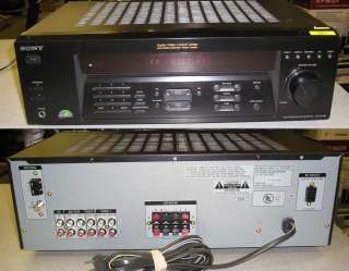 Sony STR DE185 5.1 Channel 200W FM/AM Stereo Receiver  