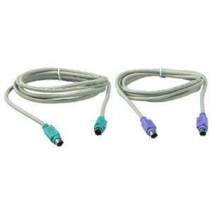   & Mouse Cable with Color coded Connectors