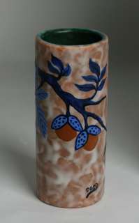   Pottery Vase by Louis Dage/ Circa 1925 ~ Paris, France/ Signed  