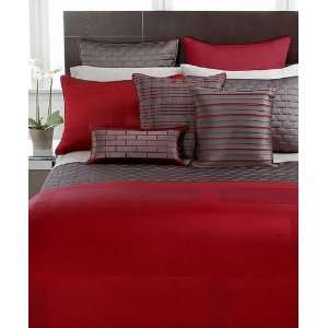 Hotel Collection Frame Lacquer Standard Sham Frame Corded (Deep Red 