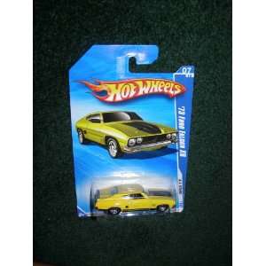   ALL STARS 07/10 YELLOW 73 FORD FALCON XB  Toys & Games  