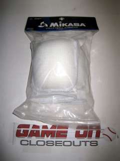 Mikasa 820 Hardcourt Volleyball Knee Pads OSFA White  