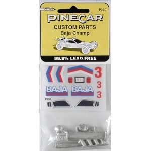  Pinecar   Baja Champ Parts/Decals (Pinewood Derby) Toys 