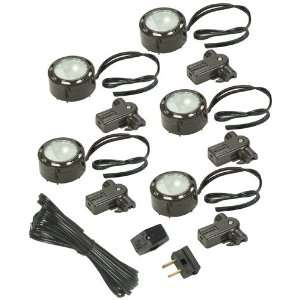  20W Xenon Line Voltage Accent Light Kit, 5/Pack, Bronze 