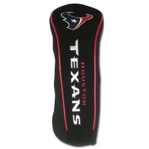  Houston Texans Individual Neoprene Golf Headcover