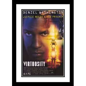  Virtuosity 20x26 Framed and Double Matted Movie Poster 