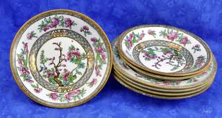 Lot 7 Minton Indian Tree Pattern Small Dishes/ Plates  