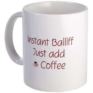 Bailiff Cop Mug by  