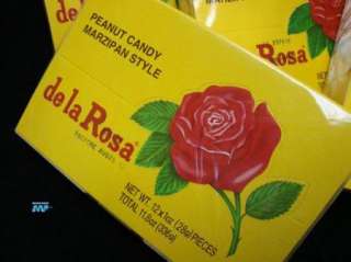 Mazapan De La Rosa 4 Boxes Peanuts Confection Mexican CANDY  