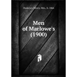  Men of Mar(1900) (9781275159686) Henry, Mrs., b 