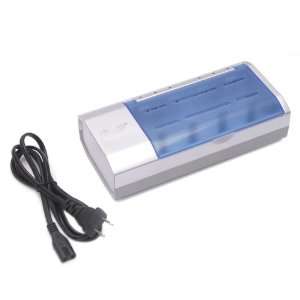   Rechargeable Battery Charger Aa AAA C D 9v Ni mh 2a