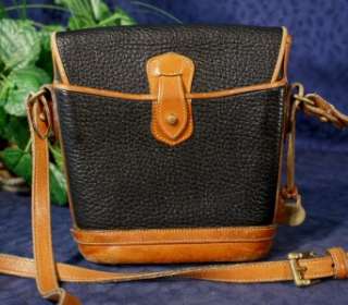 Vintage Black British Tan DOONEY & BOURKE AWL TACK Bag  