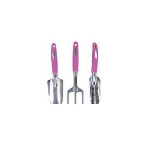  Pink Tools, Set of 3 Patio, Lawn & Garden
