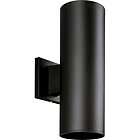   Lighting P5713 31 Black Contemporary / Modern Outdoor Wall Sconce from