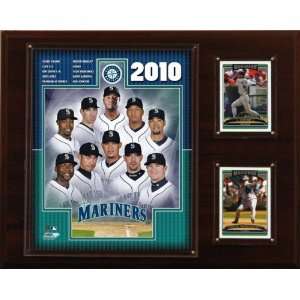  MLB Seattle Mariners 2010 Team Plaque