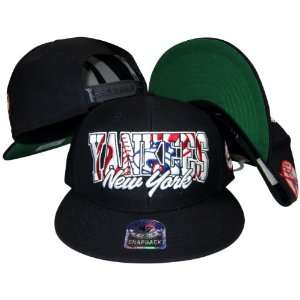  York Yankees Navy Plastic Snapback Adjustable Plastic Snap Back Hat 
