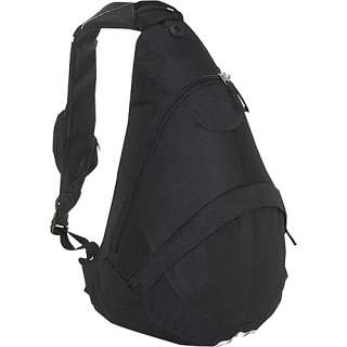Everest Deluxe Sling Backpack   Black  