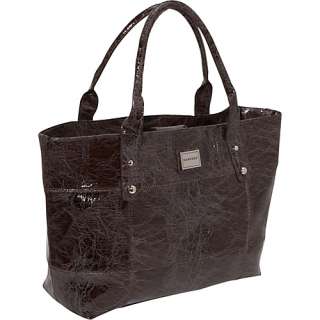 Rampage Crinkled Patent Laptop Tote 3 Colors  
