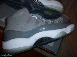   shoes. Soles are fully icy and clear with the standard bluish tint