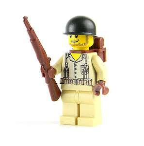 Custom LEGO Marine minifig Soldier army builder  