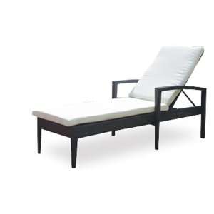    Metropolitan Living Zen Wicker Chaise Lounge Patio, Lawn & Garden