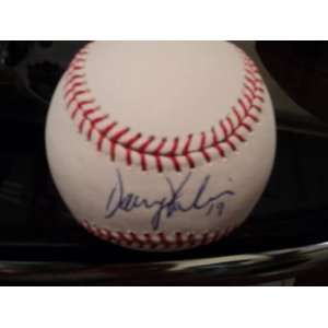 Danny Valencia Signed Baseball   Autographed Baseballs