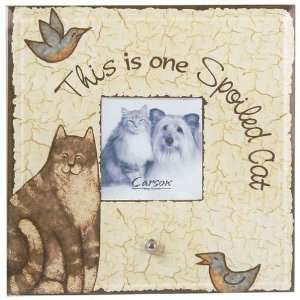 Whiskers & Tails Cat Glass Frame