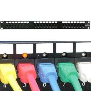  SF Cable, 48 Port CAT6 110 Patch Panel Rackmount w/LED 