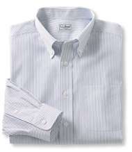 Wrinkle Resistant Pinpoint Oxford Cloth Shirt, Trim Fit, Stripe