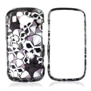  For Samsung Omnia 2 i920 Hard Plastic Case   Skulls Cell 