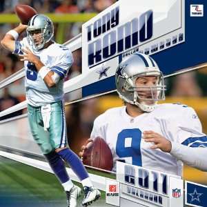  Dallas Cowboys Tony Romo 2011 12 Inch X 12 Inch Player Wall Calendar 
