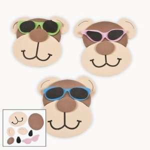  Monkey Magnet With Sunglasses Craft Kit   Craft Kits 