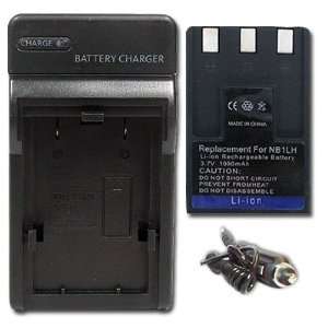  NEW Charger & BATTERY for CANON PowerShot S200 S230 S410 