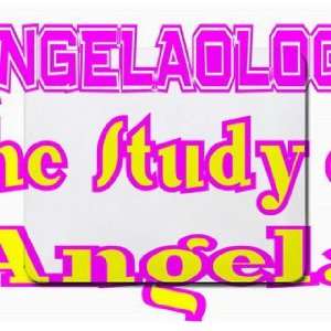  Angelaology The Study of Angela Mousepad