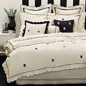 Kate Spade New York Bedding, Piedmont Park Cream Queen Bedskirt NEW