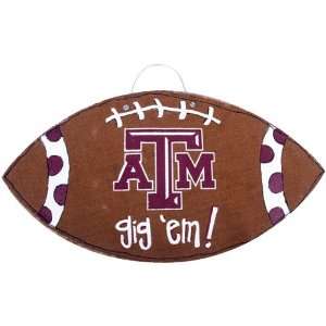  NCAA Texas A&M Aggies Football Burlee Wall Hanging