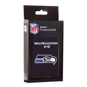 NFL Seattle Seahawks Multiplication Flash Cards  Sports 