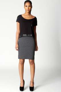  Sale  Skirts  Nina Spot Print Pencil Skirt