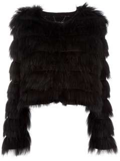 Yen Knitted Racoon Fur Jacket   Bernard   farfetch 