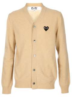 Comme Des Garçons Play V Neck Cardigan   Societe Anonyme   farfetch 