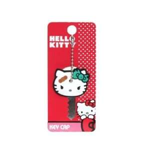  Hello Kitty Angry Bandage Turquoise Blue Key Cap Keycap 