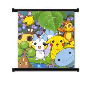  Pokemon Anime Fabric Wall Scroll Poster (16x16) Inches 